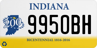 IN license plate 995OBH