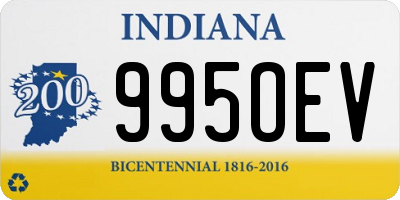 IN license plate 995OEV