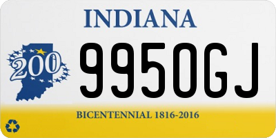 IN license plate 995OGJ