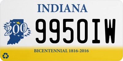 IN license plate 995OIW