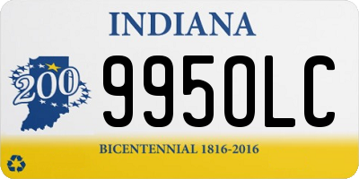 IN license plate 995OLC