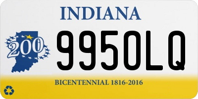 IN license plate 995OLQ