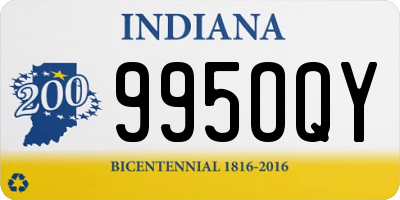 IN license plate 995OQY