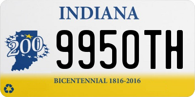 IN license plate 995OTH