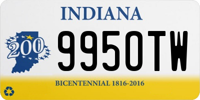 IN license plate 995OTW