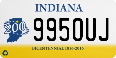 IN license plate 995OUJ