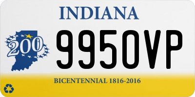 IN license plate 995OVP