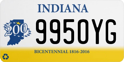 IN license plate 995OYG