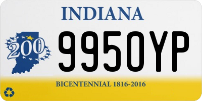 IN license plate 995OYP