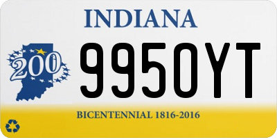 IN license plate 995OYT