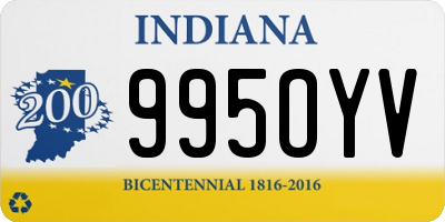 IN license plate 995OYV