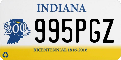 IN license plate 995PGZ