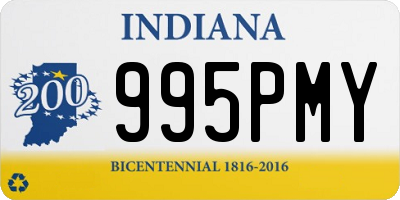 IN license plate 995PMY