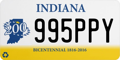 IN license plate 995PPY