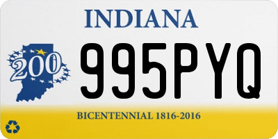 IN license plate 995PYQ