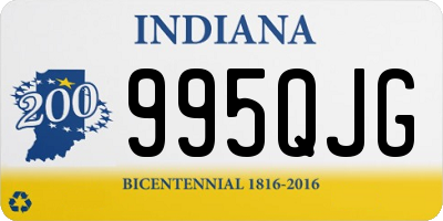 IN license plate 995QJG