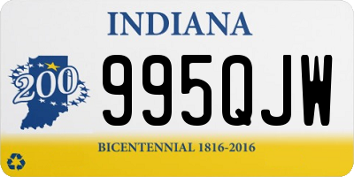 IN license plate 995QJW