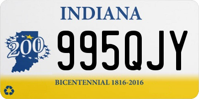 IN license plate 995QJY