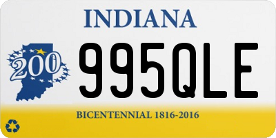 IN license plate 995QLE