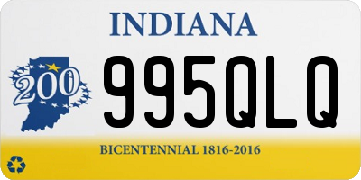 IN license plate 995QLQ