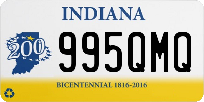 IN license plate 995QMQ