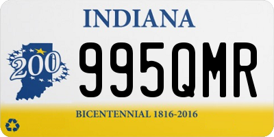 IN license plate 995QMR