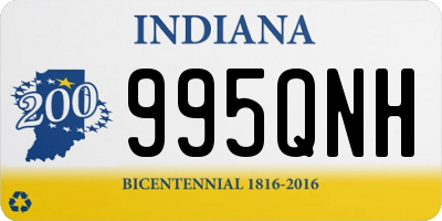 IN license plate 995QNH
