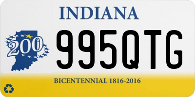 IN license plate 995QTG