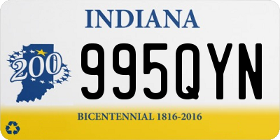 IN license plate 995QYN