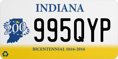 IN license plate 995QYP