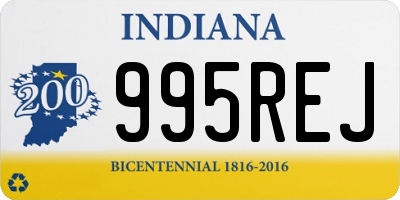 IN license plate 995REJ