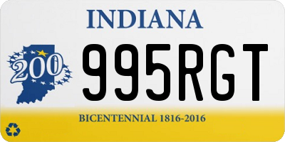 IN license plate 995RGT