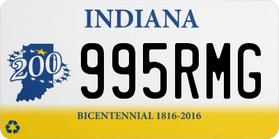 IN license plate 995RMG