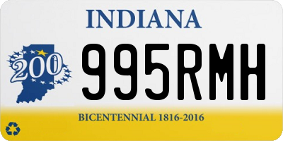 IN license plate 995RMH