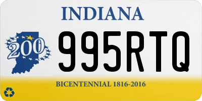 IN license plate 995RTQ