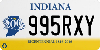 IN license plate 995RXY