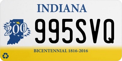 IN license plate 995SVQ