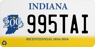 IN license plate 995TAI