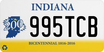 IN license plate 995TCB