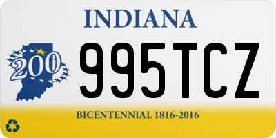 IN license plate 995TCZ