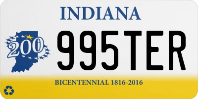 IN license plate 995TER