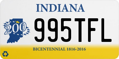 IN license plate 995TFL