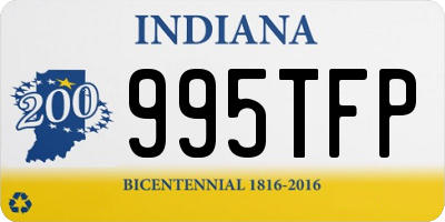 IN license plate 995TFP