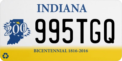 IN license plate 995TGQ