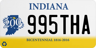 IN license plate 995THA