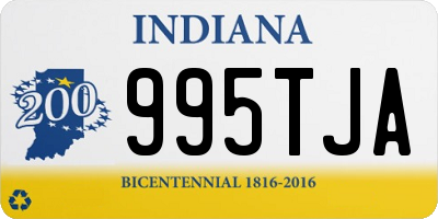 IN license plate 995TJA