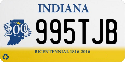 IN license plate 995TJB