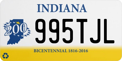 IN license plate 995TJL