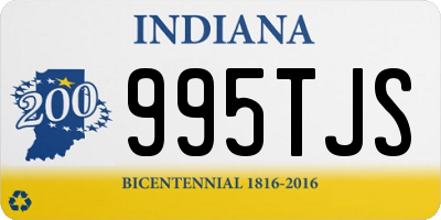 IN license plate 995TJS