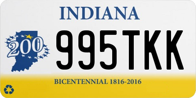 IN license plate 995TKK